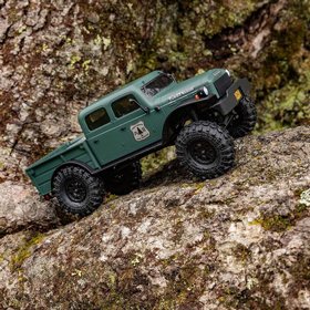 מכונית Axial SCX24 Dodge Power Wagon 4WD Brushed 1/24 ירוקה מכונית Axial SCX24 Dodge Power Wagon 4WD Brushed 1/24 ירוקה