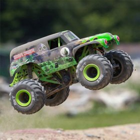 מכונית Losi 1/18 Mini LMT 4X4 Brushed Monster Truck שחורה מכונית Losi 1/18 Mini LMT 4X4 Brushed Monster Truck שחורה