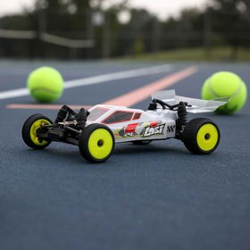 מכונית Losi Micro-B 2WD Buggy RTR 1/24 כסופה מכונית Losi Micro-B 2WD Buggy RTR 1/24 כסופה