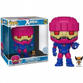 בובת פופ גדולה 10" - Marvel X-Men Sentinel with Wolverine Chase 1054 בובת פופ גדולה 10" - Marvel X-Men Sentinel with Wolverine Chase 1054