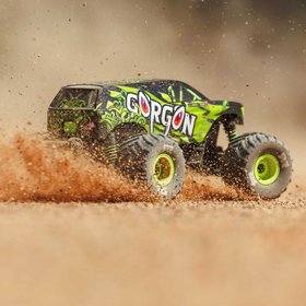 מכונית Arrma Gorgon GROM BRUSHED 4X4 RTR 1/16 צהובה מכונית Arrma Gorgon GROM BRUSHED 4X4 RTR 1/16 צהובה