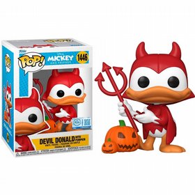 בובת פופ - Disney Devil Donald with Pumpkin 1446 בובת פופ - Disney Devil Donald with Pumpkin 1446