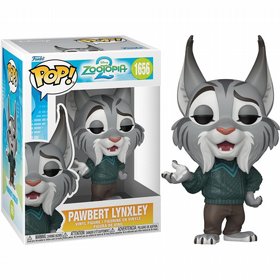 בובת פופ - Disney Zootopia 2 Pawbert Lynxley 1656 בובת פופ - Disney Zootopia 2 Pawbert Lynxley 1656