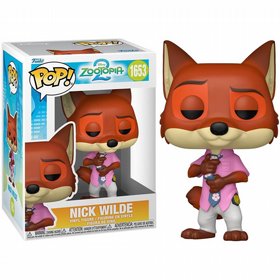 בובת פופ - Disney Zootopia 2 Nick Wilde 1653 בובת פופ - Disney Zootopia 2 Nick Wilde 1653