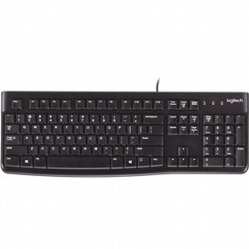 מקלדת Logitech K120 שחורה מקלדת Logitech K120 שחורה