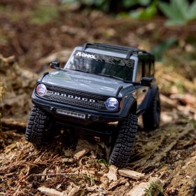 מכונית Axial SCX30 Ford Bronco 4X4 RTR Brushed 1/30 כסופה מכונית Axial SCX30 Ford Bronco 4X4 RTR Brushed 1/30 כסופה