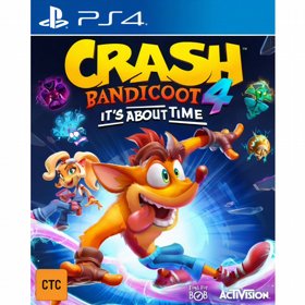 משחק לסוני 4 - Crash Bandicoot 4 Its About Time משחק לסוני 4 - Crash Bandicoot 4 Its About Time