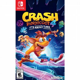 משחק לנינטנדו סוויץ - Crash Bandicoot 4 Its About Time משחק לנינטנדו סוויץ - Crash Bandicoot 4 Its About Time