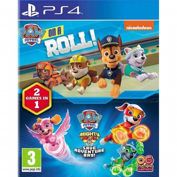 paw patrol on a roll mighty pups