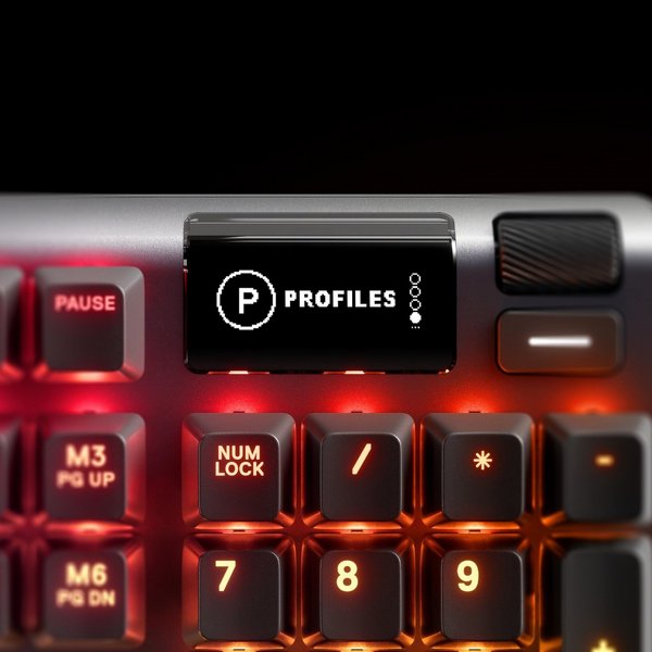 מקלדת גיימינג מכאנית SteelSeries Apex Pro