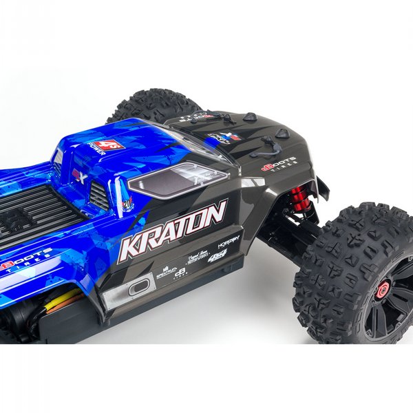 מכונית Arrma Kraton 4x4 4S V2 BLX 1/10 שחור כחול -הכל כלול | להנחה חפשו ...