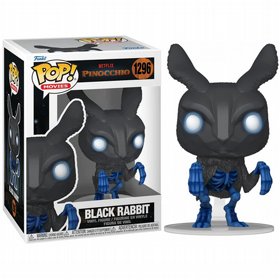 בובת פופ - Netflix Pinocciho Black Rabbit 1296 בובת פופ - Netflix Pinocciho Black Rabbit 1296