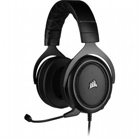אוזניות גיימינג Corsair HS50 Pro Stereo שחורות אוזניות גיימינג Corsair HS50 Pro Stereo שחורות