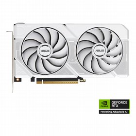 כרטיס מסך Asus Dual GeForce RTX 5060 White OC Edition 8GB GDDR7 כרטיס מסך Asus Dual GeForce RTX 5060 White OC Edition 8GB GDDR7